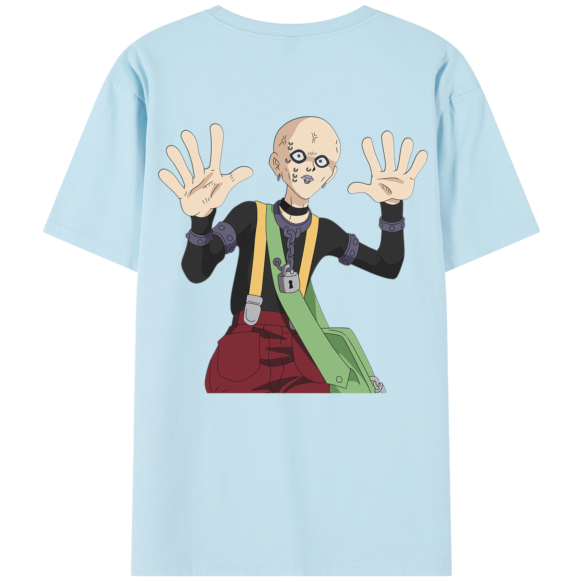 （画像用） 遊☆戯☆王 Yu-Gi-Oh! 綿100％半袖Tシャツ（背面プリント）